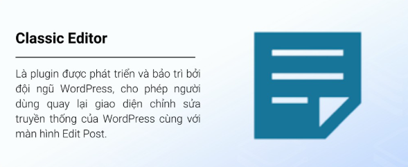 Classic Editor, WordPress, plugin